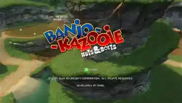 Banjo Kazooie Nuts & Bolts (USA) screen shot title